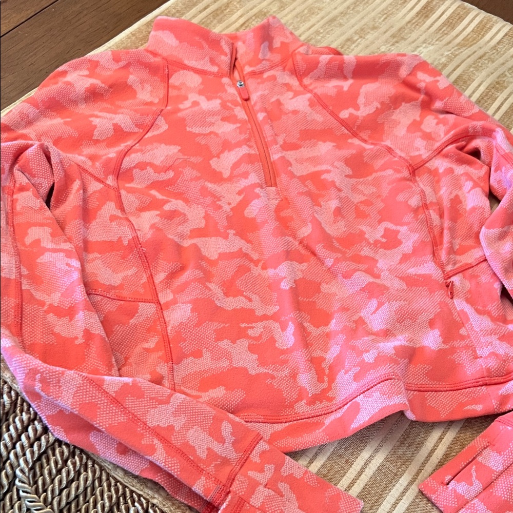 Lululemon cropped zip sweater